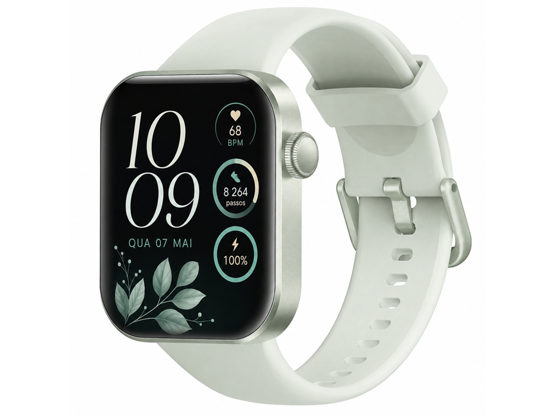 Smartwatch Dm60 (pantalla Hd 1,85" - Llamadas Bluetooth - 140 Modos Deportivos - Verde)