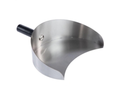Recogedor De Carne Portátil, Espátula Para Barbacoa, Sartén Para Parrilla Resistente Al Calor, Bandeja Giratoria Para Recibir Carne Para Parrilla