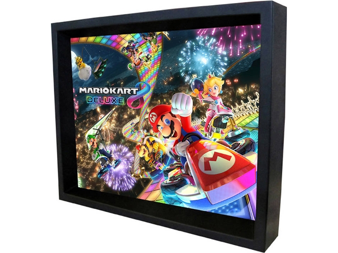 Poster 3D SHERWOOD Super Mario Kart Deluxe