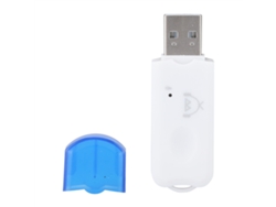 Mini receptor USB Bluetooth, adaptador de audio A2DP para teléfono móvil con entrada AUX para coche