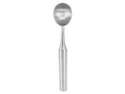 Cuchara Para Helado De Acero Inoxidable 304 Con Mango Largo, Cuchara Para Melón Y Otras Frutas, Color Plata.