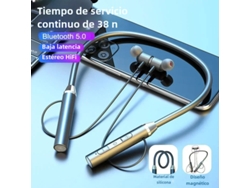 Auriculares Inalámbricos Bluetooth 5.0, Micrófono Resistente Al Agua, Diseño Intrauditivo, Cancelación De Ruido.