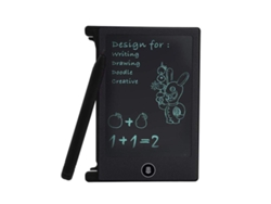 Tableta interactiva de escritura y dibujo CSYY LCD de 4,4 pulgadas para niños (negra)