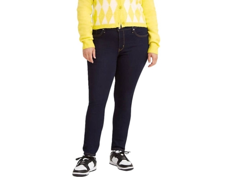 Pantalones Vaqueros LEVIS 311 Shaping Skinny Algodón Mujer (W26L32 - Azul)