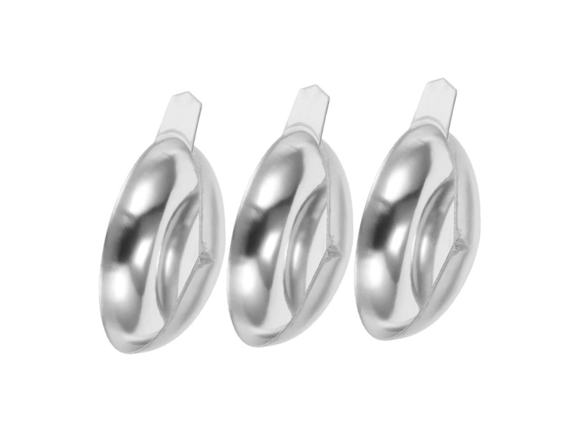 3piezas Plato De Pesaje De Gemas Inoxidable Plato De Báscula Digital Para Alimentos Báscula De Joyer