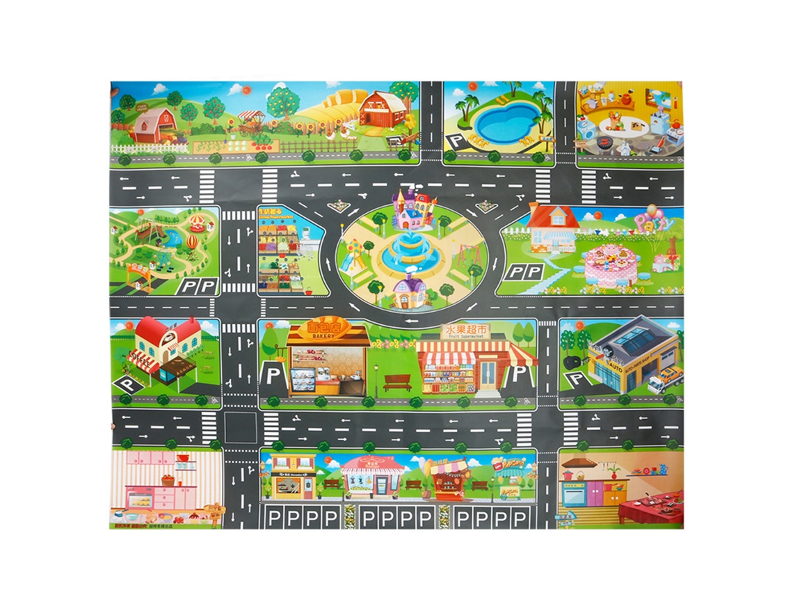 Colchón Gateo para niños y niñas - Alfombra de juegos para bebés