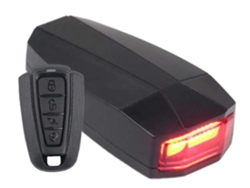Cargador Luz Traseira Bicicleta Sem Fio Controle Remoto Yizhood Negro