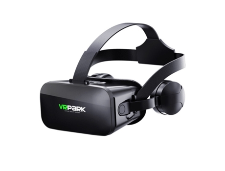 Gafas Realidad Virtual SLOWMOOSE 3D Vr con Mando de Jugador y Casco con Auricular de Oído