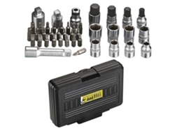 Conjunto de Soquetes e Bits E21K Prateadoicetoolz