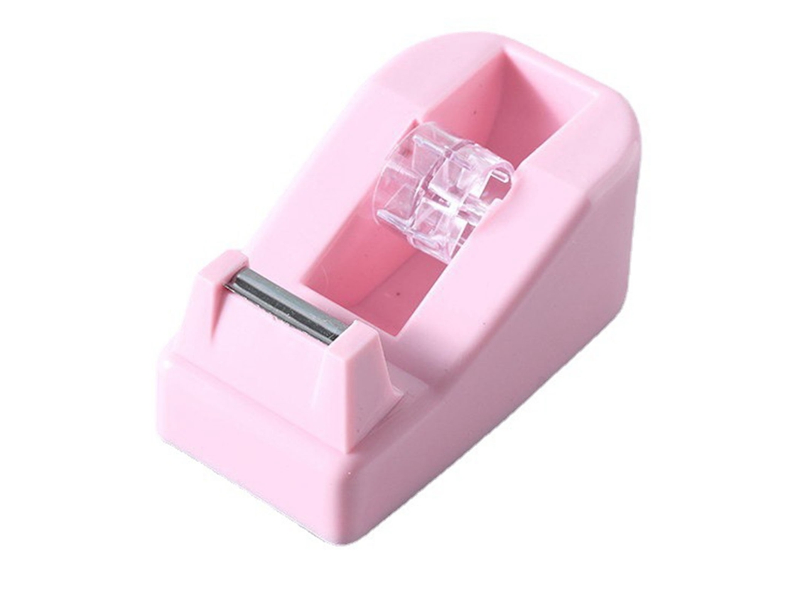 Dispensador De Cinta De Sobremesa De 0,71 Pulgadas, Cortador De Plástico Duradero, Fácil De Usar Para La Oficina Y El Hogar.