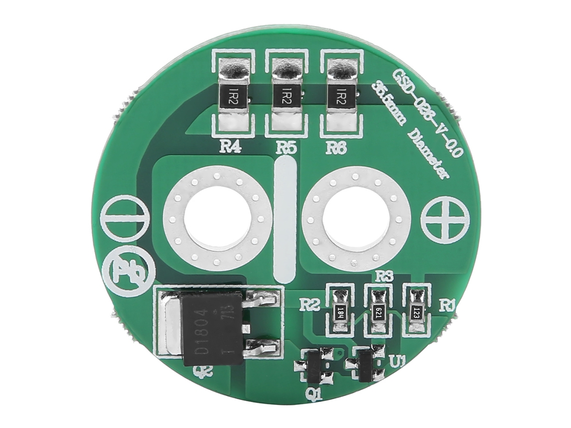 Placa De Protección Y Equilibrio Para Baterías De Litio Con Condensador Superfaraico De 2,5 V.