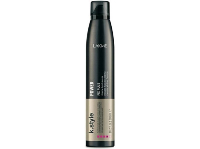 Mousse para el Pelo LAKME Js- Power Mousse Fijación Xtrema 1 Frasco De (300 ml)