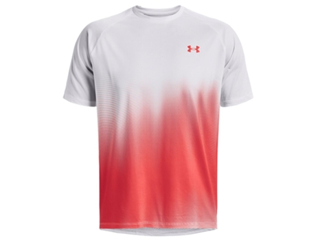 Camiseta de Hombre para Fitness UNDER ARMOUR Tech Fade Regular Rojo (2XL)