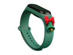 pulsera de navidad para Xiaomi Mi Band 4 / Mi Band 3 - verde oscuro