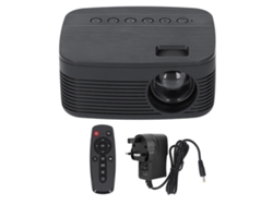 Proyector Portátil 1080p Con Duplicación Inalámbrica Para Sistemas De Cine En Casa Ios Y Android (enchufe Británico)