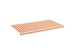 Maison Exclusive - Tela De Repuesto Para Toldo Amarillo Y Naranja 6x3 M