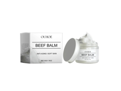 Crema hidratante limpiadora profunda Beef Balm para la piel, disimula imperfecciones y líneas de expresión, 50 g