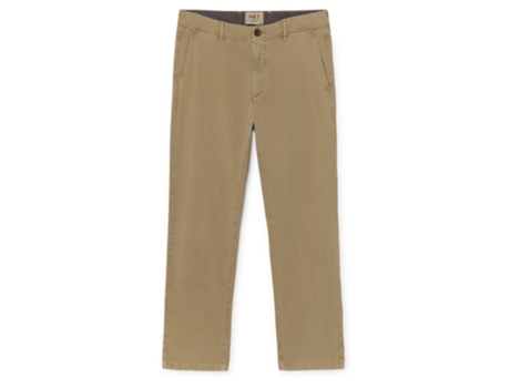 Pantalones Unisex HACKETT Pantalones g/dye strch chno (Beige - 31)