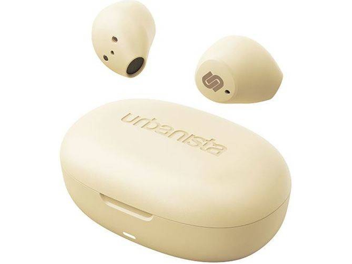 Auriculares Bluetooth True Wireless URBANISTA Lisbon (In Ear - Micrófono - Beige)