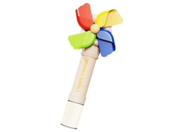 Juguete infantil con molino de viento eléctrico y varita de burbujas, rotación automática. Rosewell
