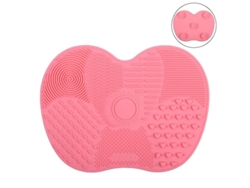 Alfombrilla De Silicona Portátil Con Ventosas Para Limpiar Brochas De Maquillaje.