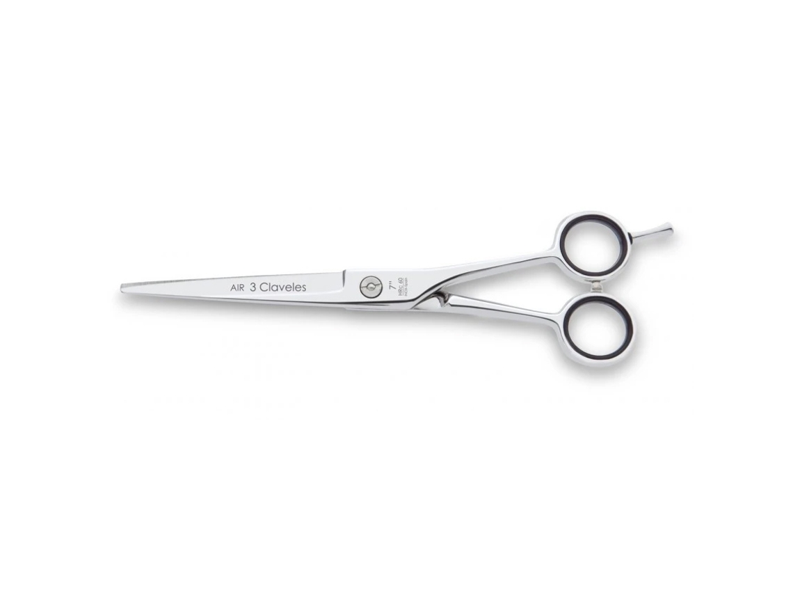 3 Tesouras de Cabeleireiro Claveles Air 18 cm - 7 polegadas