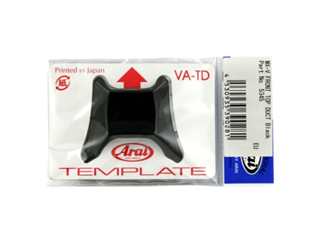 Ventilación central superior para cascos de moto ARAI Top Duct MX-V