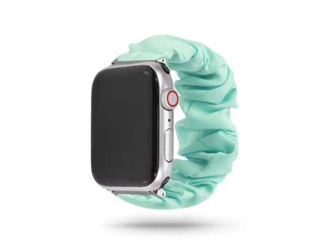 Correa Apple Watch Series 3 42Mm Pulsera Scrunchie Verde