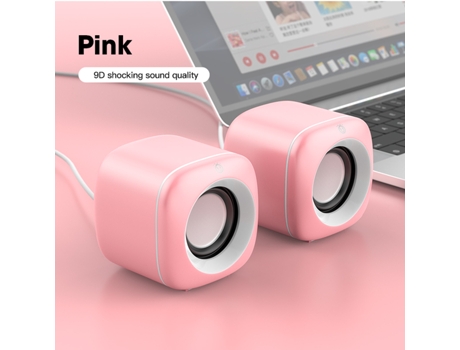 Altavoz portátil WEIMAI Usb para Subwoofer de PC portátil