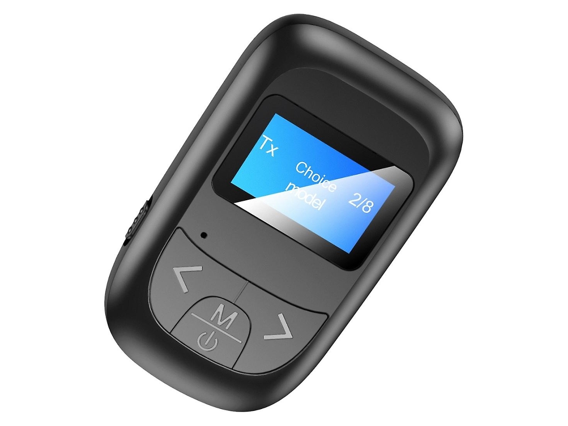 Transmisor y receptor Bluetooth Rosewell T14 con pantalla 5.0 2 en 1