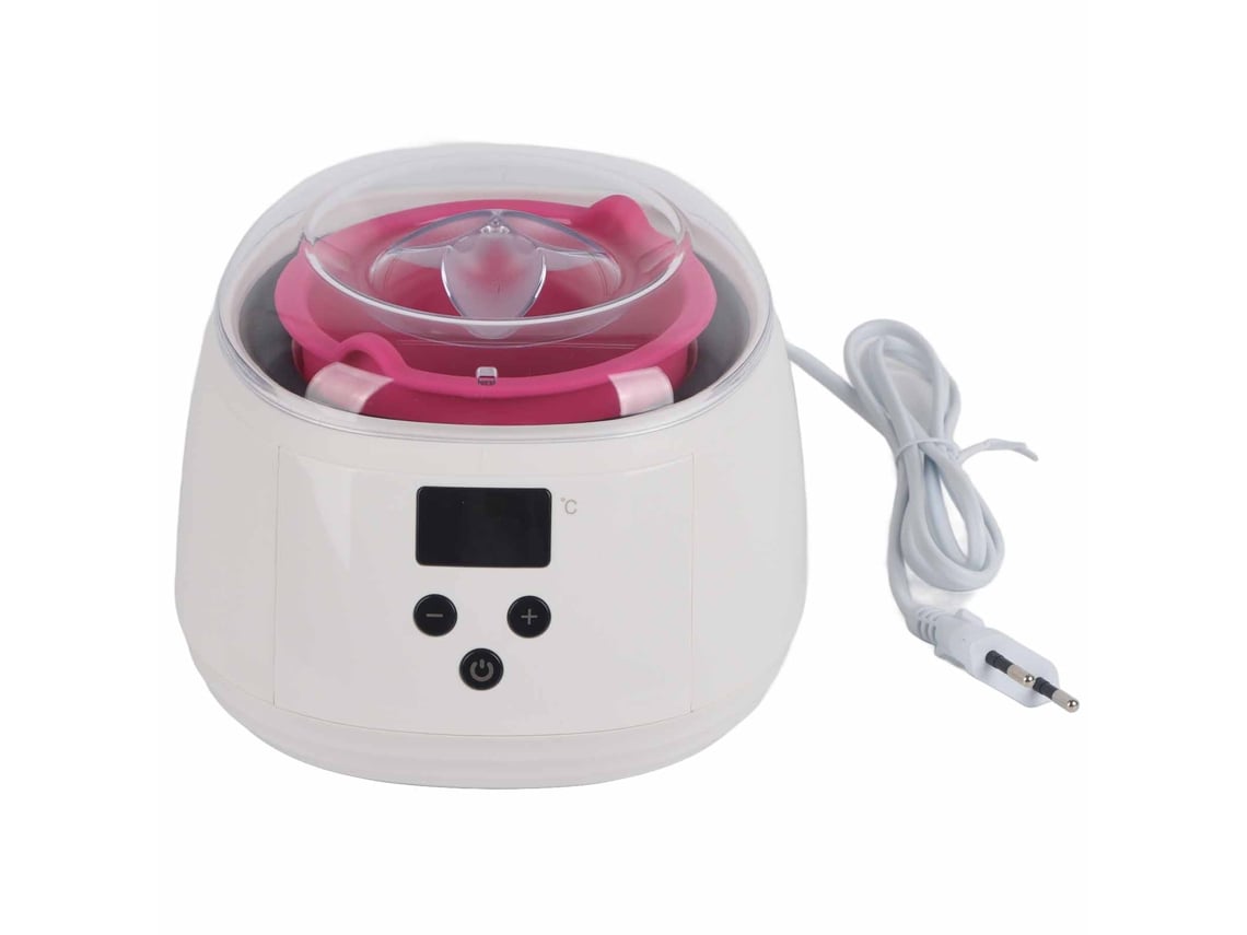 Máquina De Cera Profesional Led Calentador Eléctrico De Cera Dura Con Olla De Silicona Para Depilación 100‑240v Plug Eu