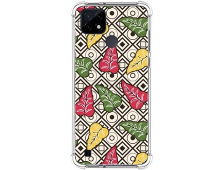 Carcasa Realme C21 TUMUNDOSMARTPHONE Dibujos Antigolpes Flores 11 Multicolor