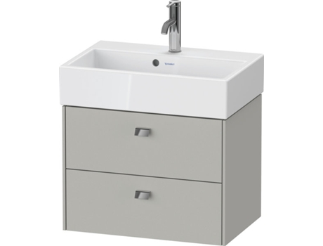 Mueble DURAVIT Brioso de baño de pared Compact 58,4 x 38,9 cm con 2 cajones incl. recorte de sifón y delantal para lavabo Vero Air 236860