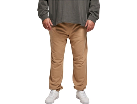 Pantalones Deportivos de Hombre para Fitness URBAN CLASSICS Chándal Basic Beige (S)