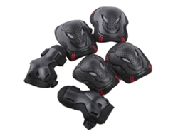 2026-6pcs/set Equipo De Protección Para Skate Skateboard Rodar Ciclismo Muñequeras Rodilleras Codos