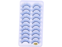 Maquillaje De Halloween: 10 Pares De Maquillaje Falso Fáciles De Aplicar En Una Lámina Reutilizable.