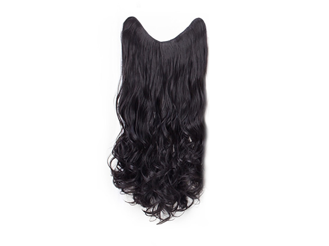 2026-extensão De Cabelo Sintético Cacheado Universal Para Mulheres 45cm