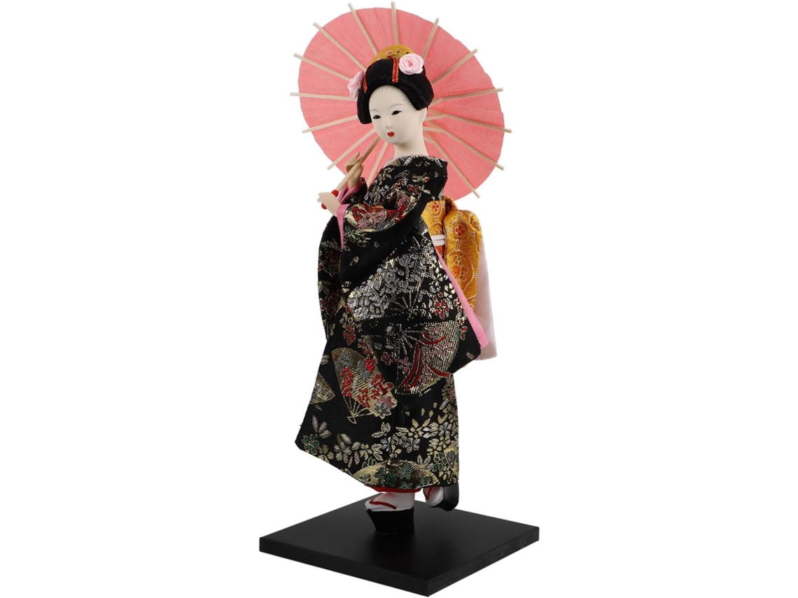 Muñeca Kimono Asiática, Figura De Geisha