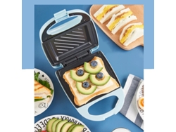 Sandwichera multifuncional de calentamiento rápido, tostadora para desayuno en casa, cocina, bandeja eléctrica para hornear, tortilla de rosbif Trimtide