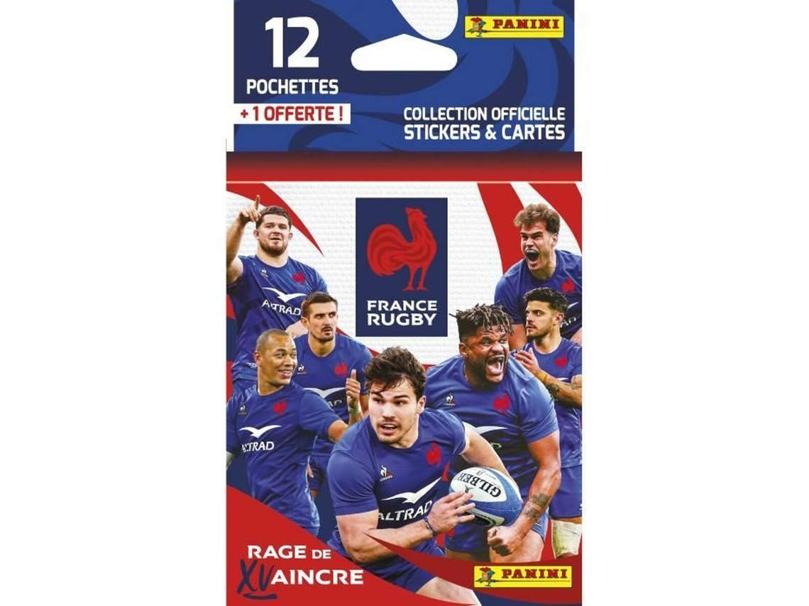 Pack de cromos PANINI France Rugby 12 Sobres