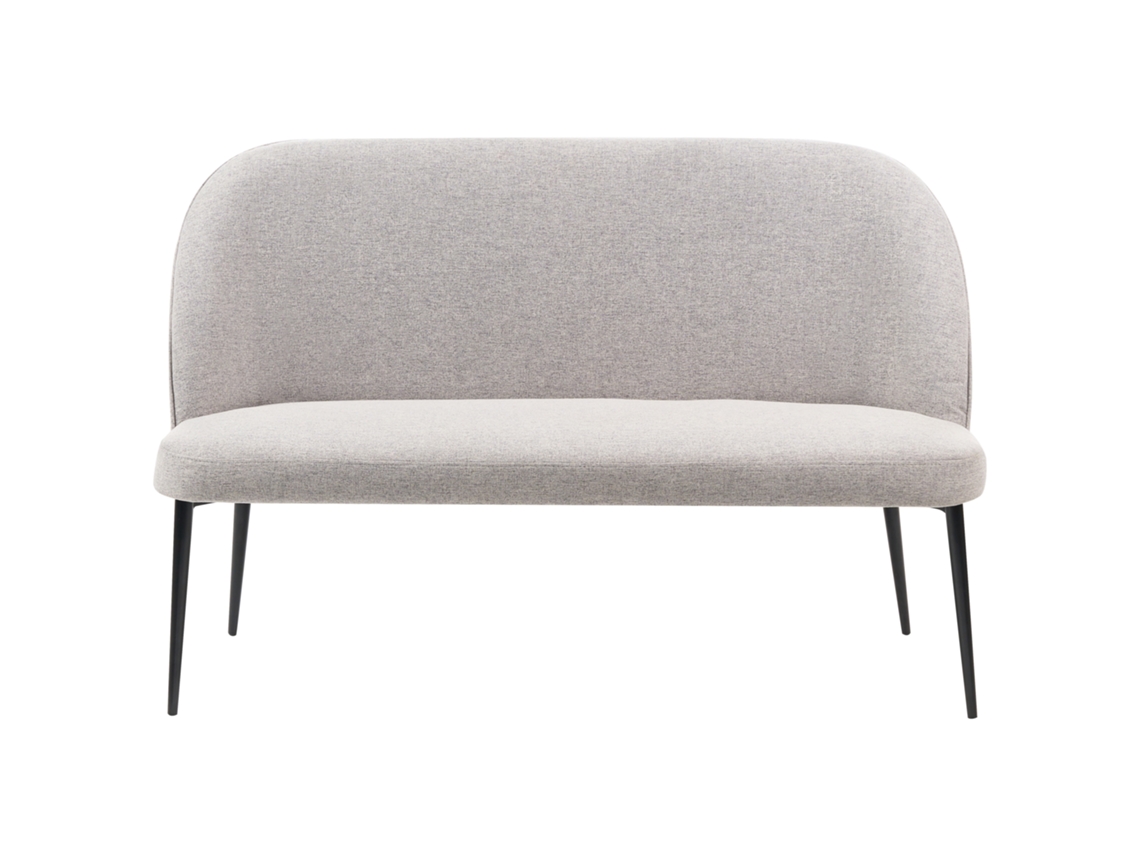 Sofá de 2 plazas BELIANI Osby de Poliéster Gris 130x49x85