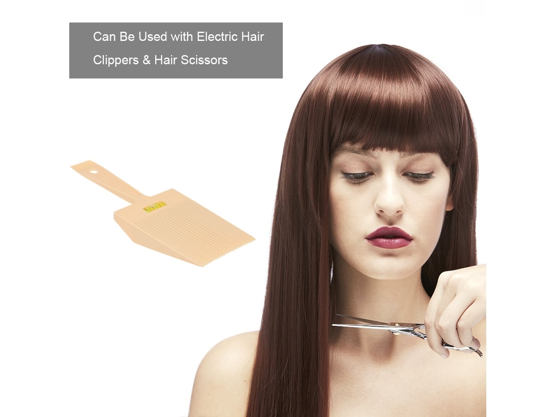 Pente Duplo Para Cabelo Com Sistema De Nível Líquido Preciso Para Barbeiros E Estilistas De Cabelo