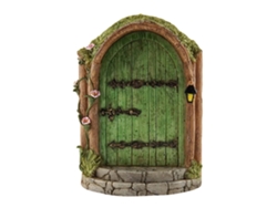 Puerta de hadas para árboles, decoración, mini jardín encantado, exterior