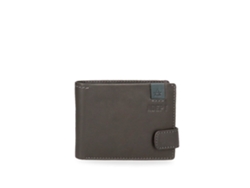 Cartera Max de piel antracita Adept