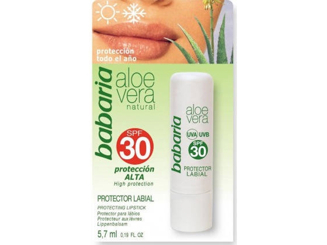 Protector Solar Labial BABARIA Aloe Vera