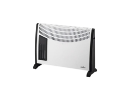 Convector 2000w Blanco 3 Potencias Función Turbo Protección Sobrecalentamiento Asa Termostato 48x68,5x20cm Falla