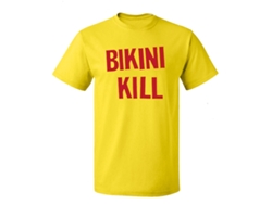 Camiseta Bikini Kill Yellow Flyer ROCKINSTONE Unisex Adulto Más vendido Talla: M