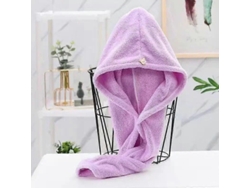 Toalla de secado rápido para el cabello, gorro de ducha para mujer con hebilla en la correa, accesorios para sauna Rosewell