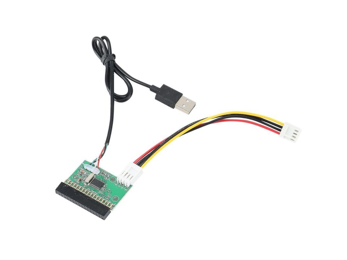 Adaptador De Unidad De Disquete De 3,5 Pulgadas Y 1,44 Mb Con 34 Pines A Usb Para Pc Con Windows