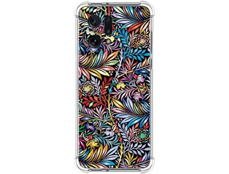 Carcasa para Oppo Find X5 5G TUMUNDOSMARTPHONE Dibujos Antigolpes Flores 04 Multicolor